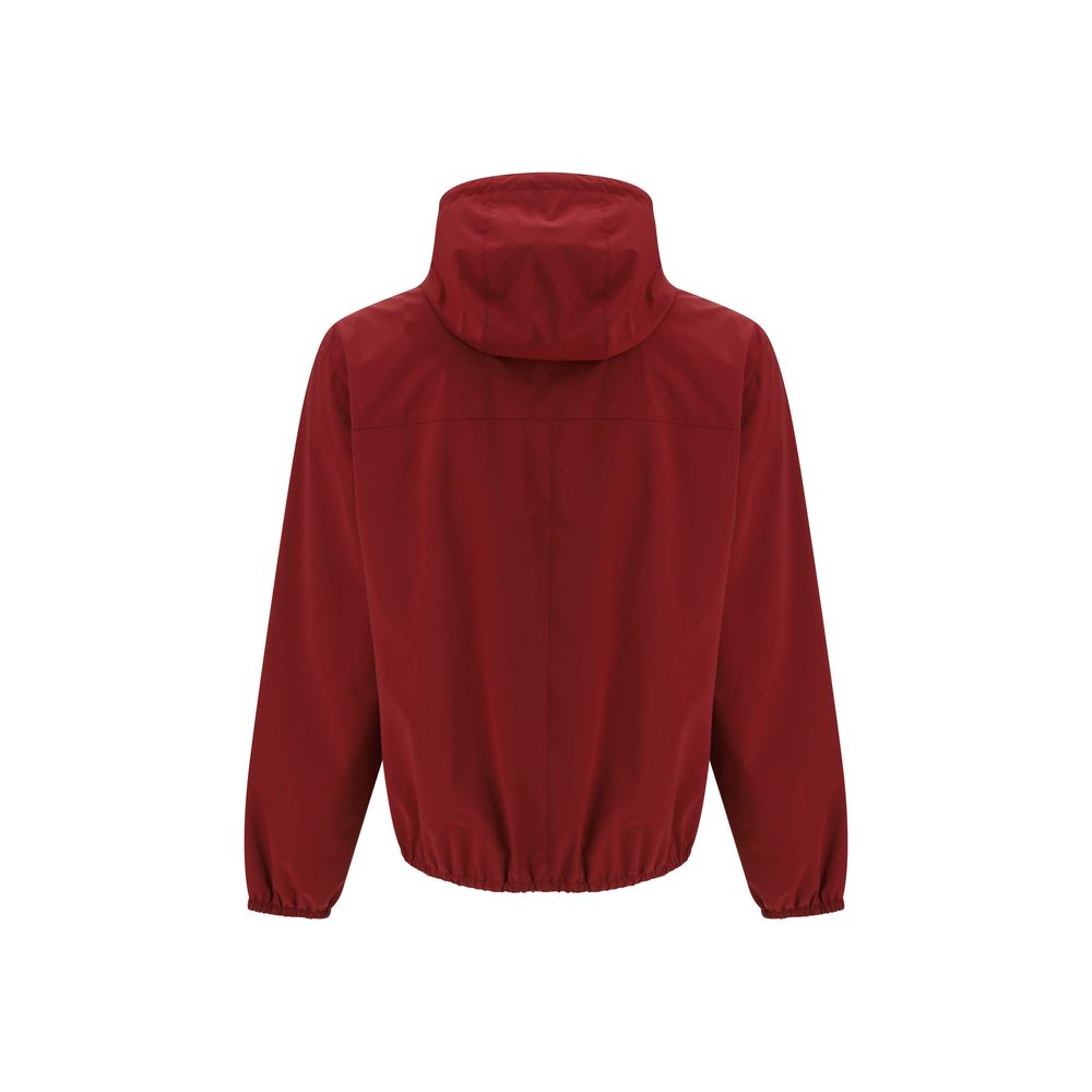 Brunello Cucinelli Bordeaux Polyamide Shell Jacket | Regal Royce