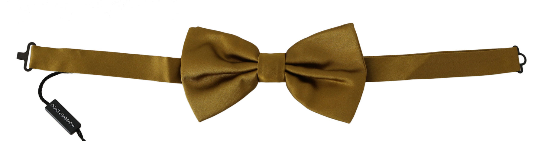 Dolce & Gabbana Yellow Mustard 100% Silk Butterfly Papillon Men Bow Tie | Regal Royce