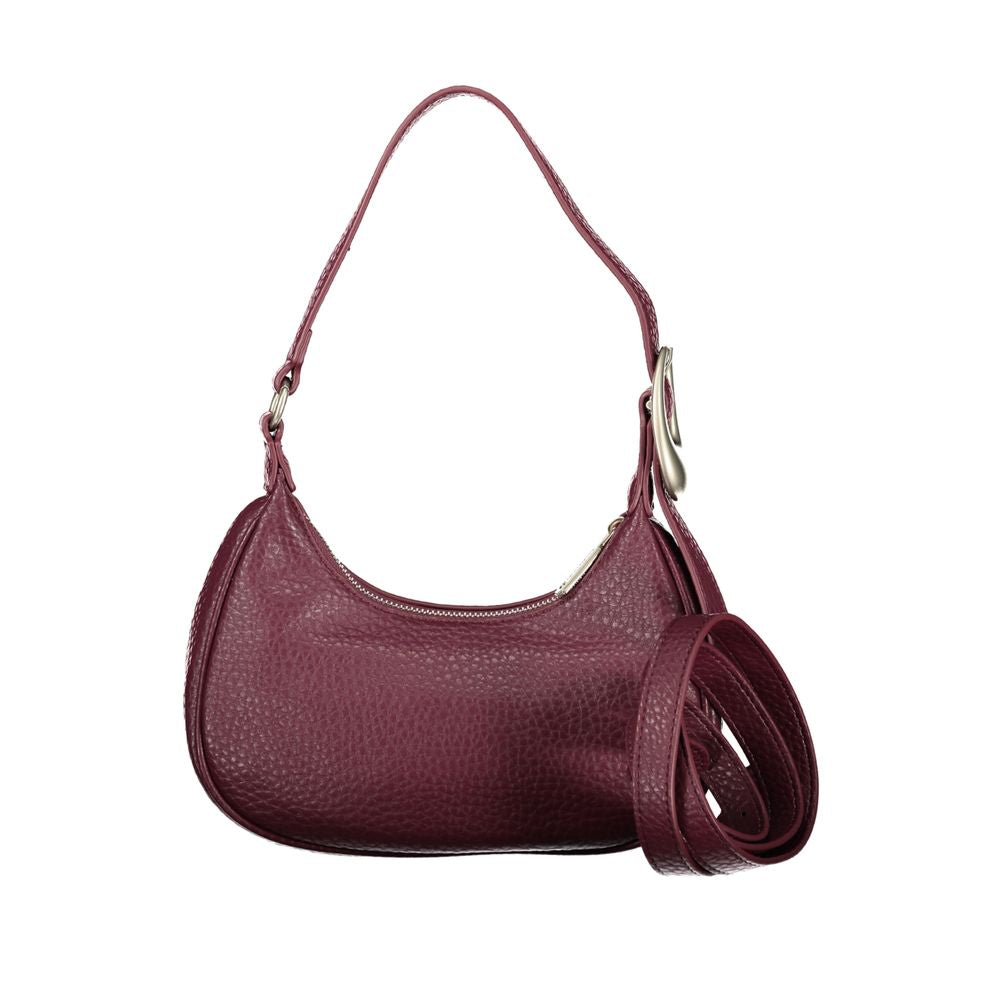 Mario Valentino Red Polyurethane Women Shoulder Bag | Regal Royce