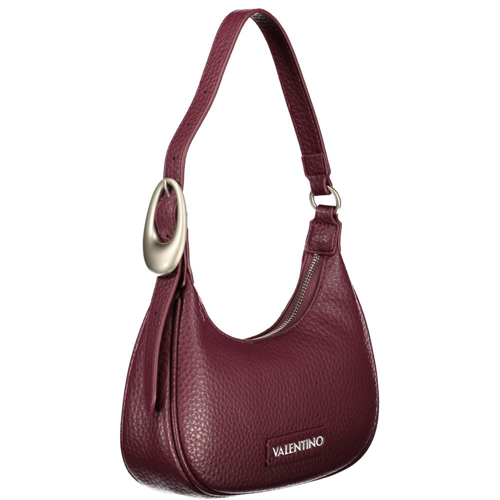 Mario Valentino Red Polyurethane Women Shoulder Bag | Regal Royce