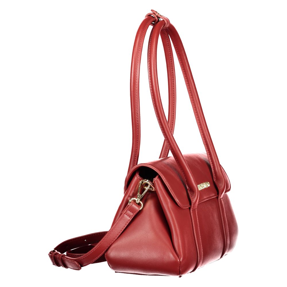 Mario Valentino Rosso Poliuretano Woman Handbag | Regal Royce