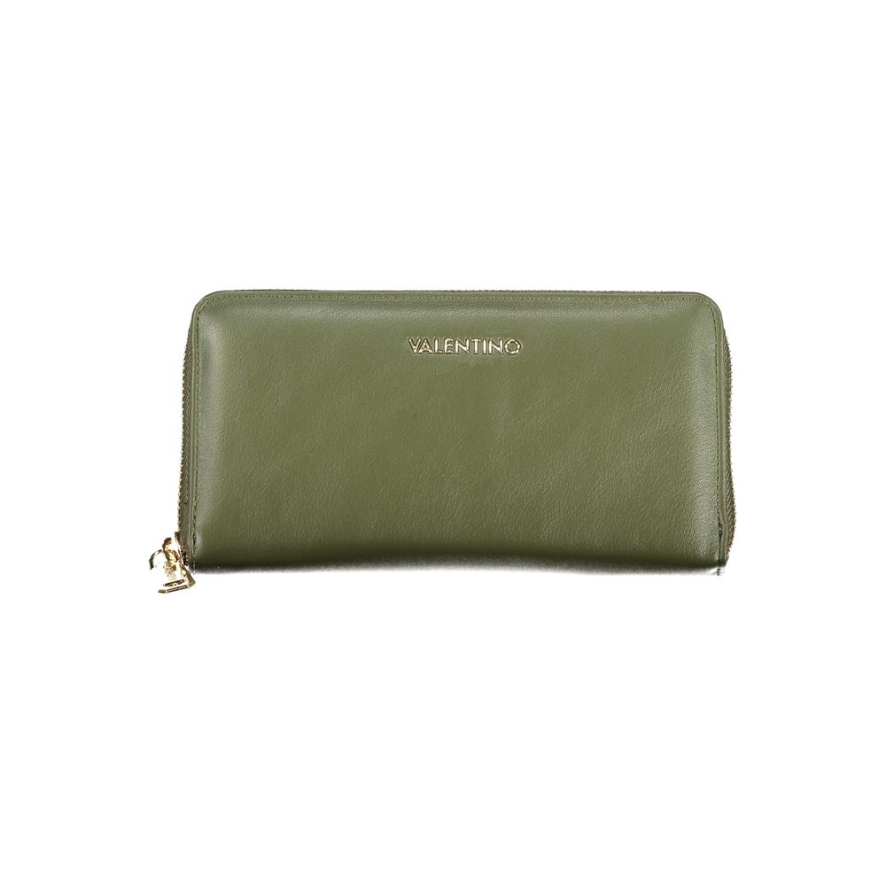 Mario Valentino Verde Poliuretano Women Wallet | Regal Royce