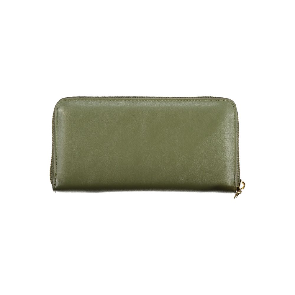 Mario Valentino Verde Poliuretano Women Wallet | Regal Royce
