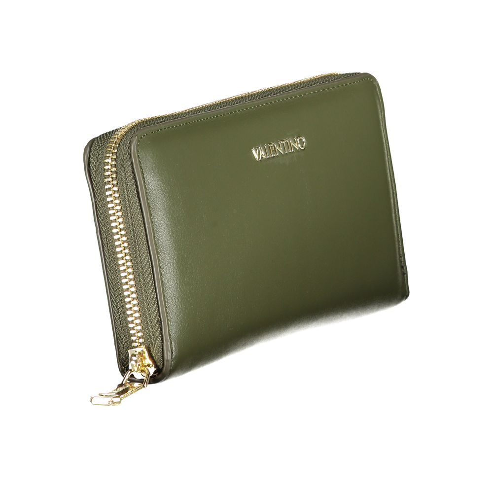 Mario Valentino Verde Poliuretano Women Wallet | Regal Royce
