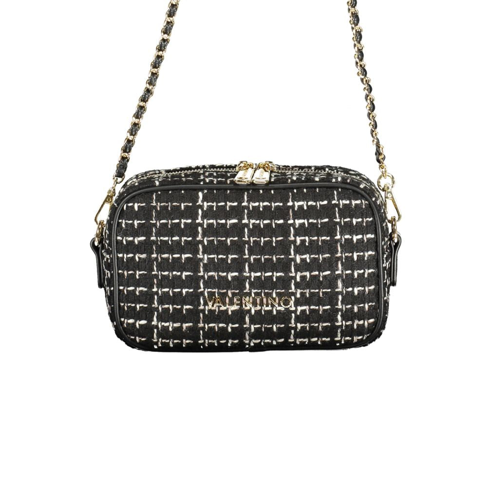Mario Valentino Nero Polyurethane Women Handbag | Regal Royce