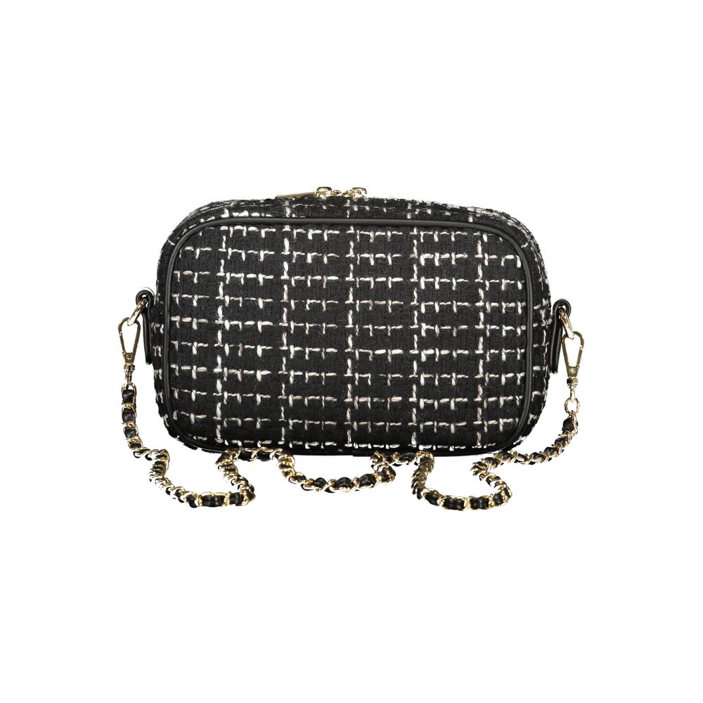 Mario Valentino Nero Polyurethane Women Handbag | Regal Royce