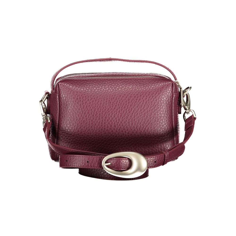 Mario Valentino Rosso Polyurethane Women Handbag | Regal Royce
