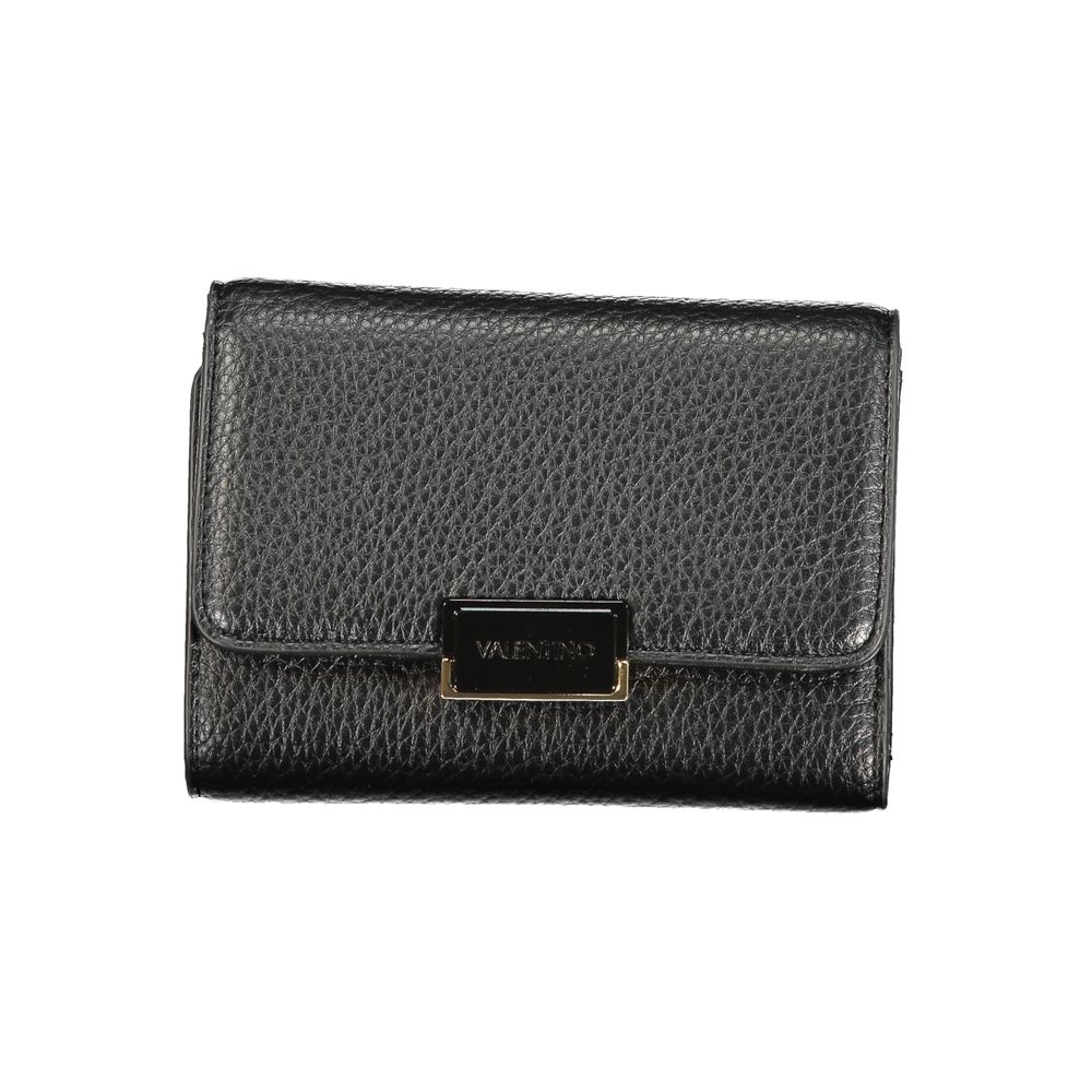 Mario Valentino Nero Poliuretano Women Wallet | Regal Royce