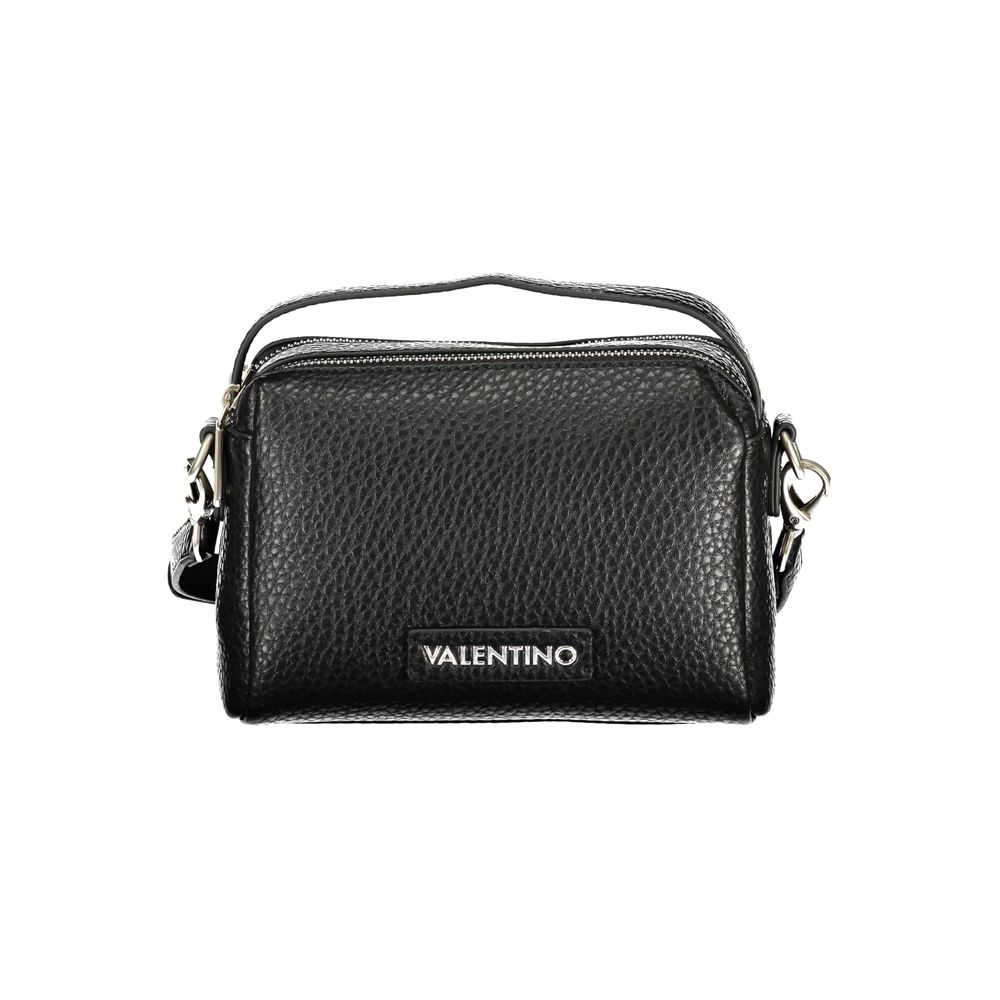 Mario Valentino Nero Poliuretano Women Handbag | Regal Royce