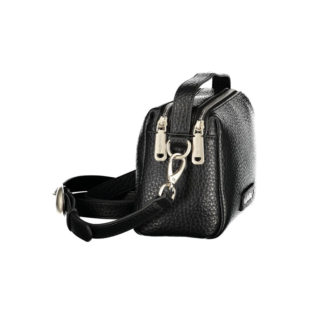 Mario Valentino Nero Poliuretano Women Handbag | Regal Royce