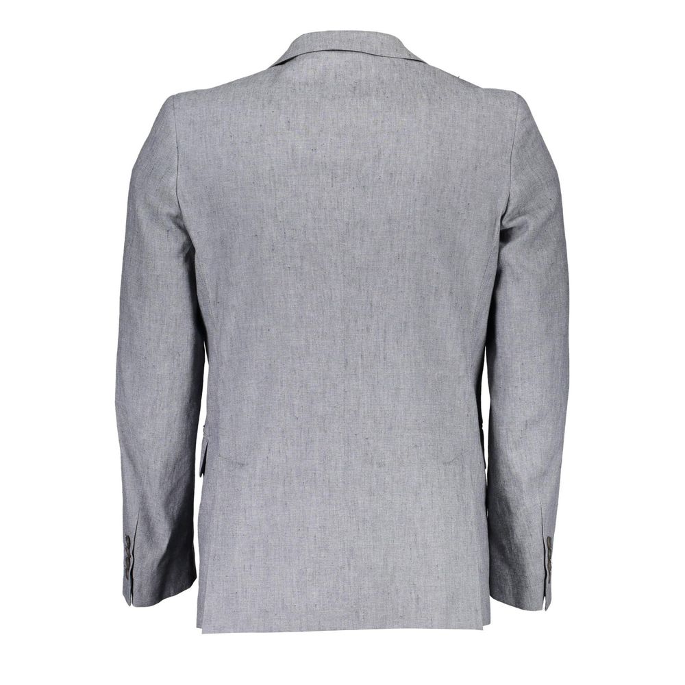 Gant Gray Cotton Blazer | Regal Royce