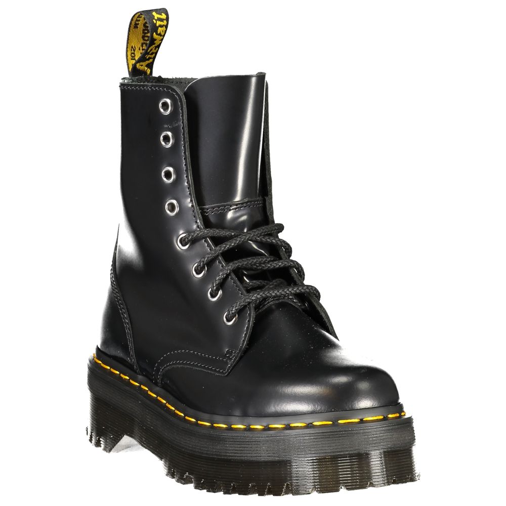Dr. Martens Black Leather Unisex Ankle Boot | Regal Royce