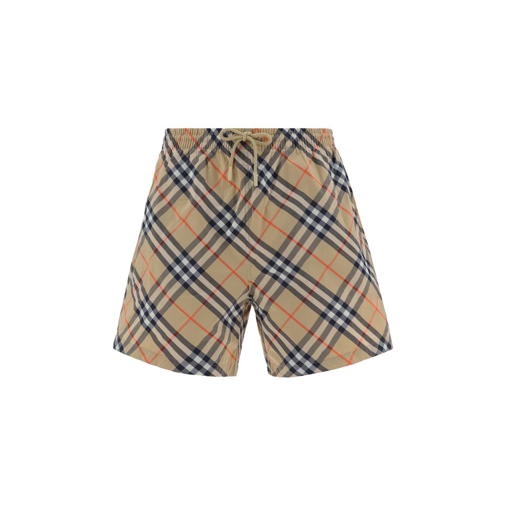 Burberry Brown Polyester Shorts | Regal Royce
