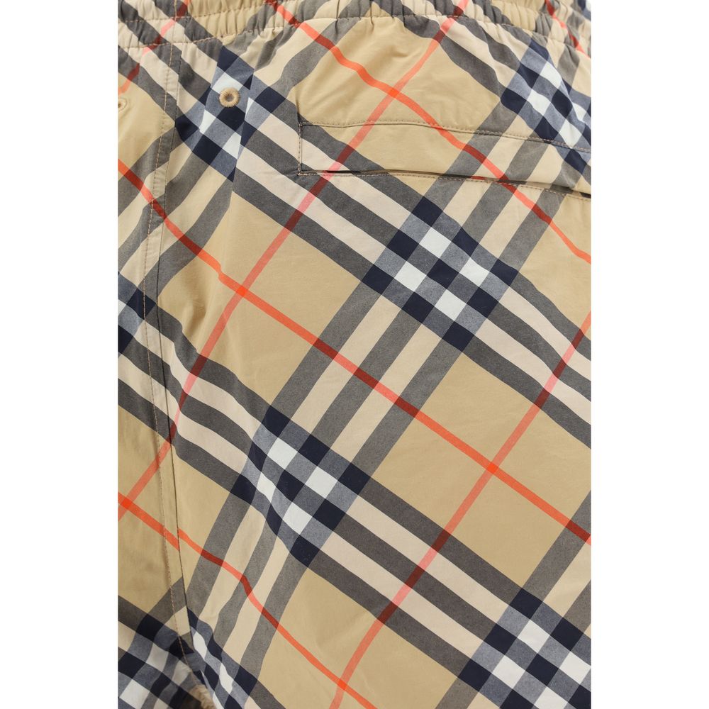 Burberry Brown Polyester Shorts | Regal Royce
