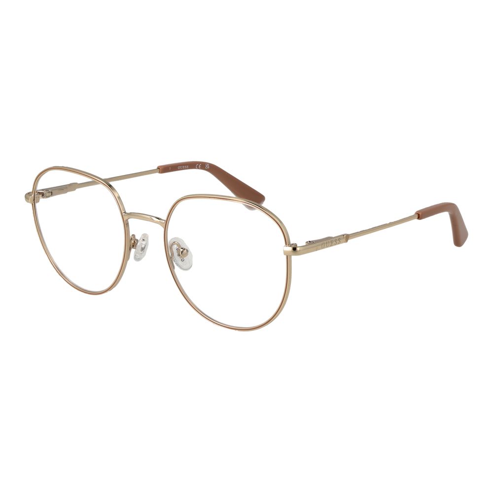 Guess Gold Metal Glasses (Frames) | Regal Royce