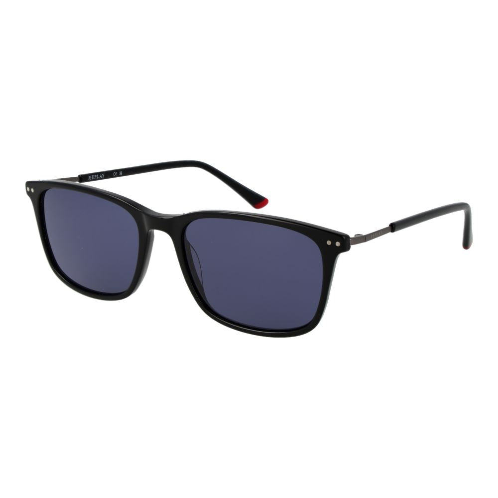 Replay Black Plastic Sunglasses | Regal Royce