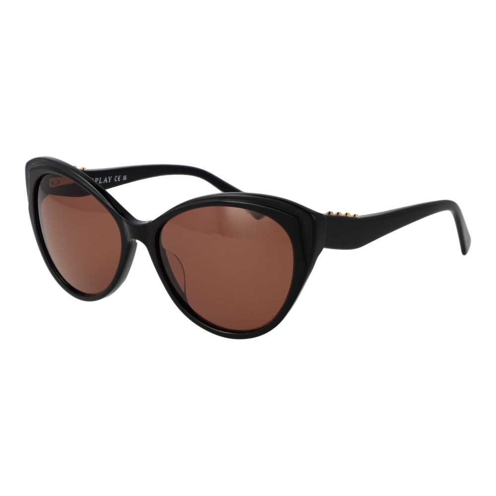 Replay Black Plastic Sunglasses | Regal Royce