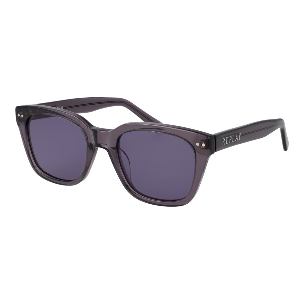 Replay Gray Plastic Sunglasses | Regal Royce