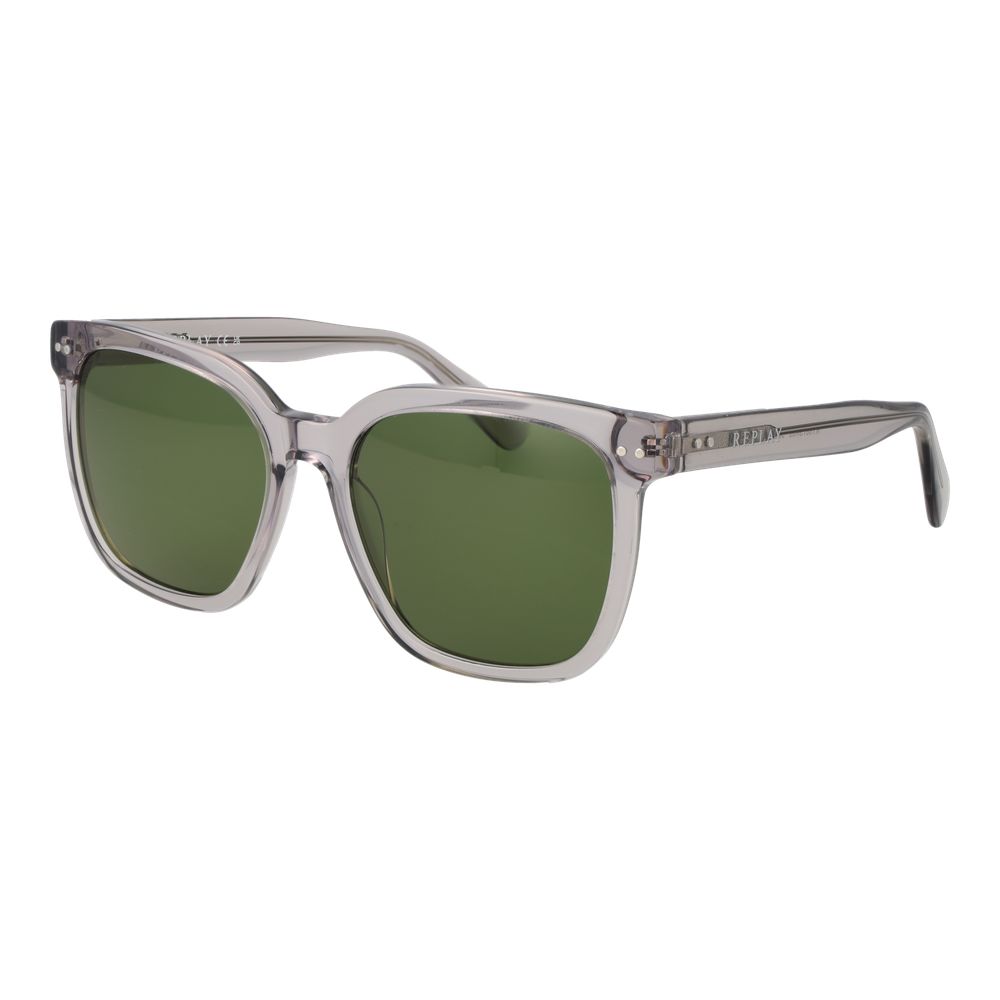Replay Gray Plastic Sunglasses | Regal Royce