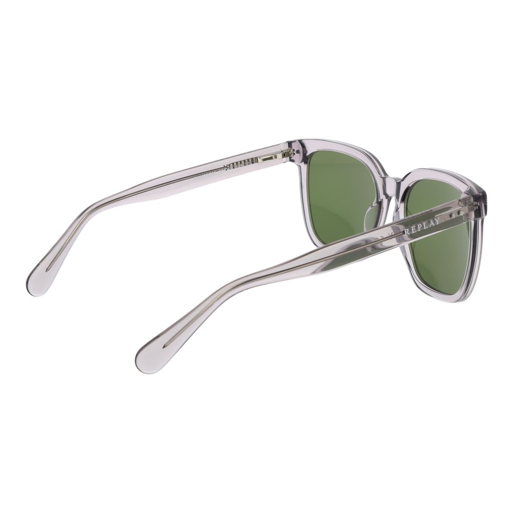 Replay Gray Plastic Sunglasses | Regal Royce