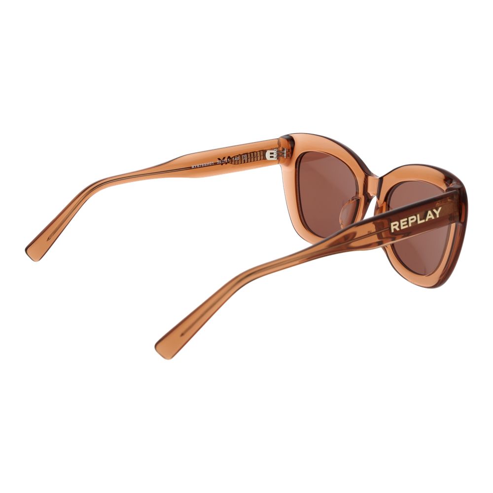 Replay Beige Plastic Sunglasses | Regal Royce