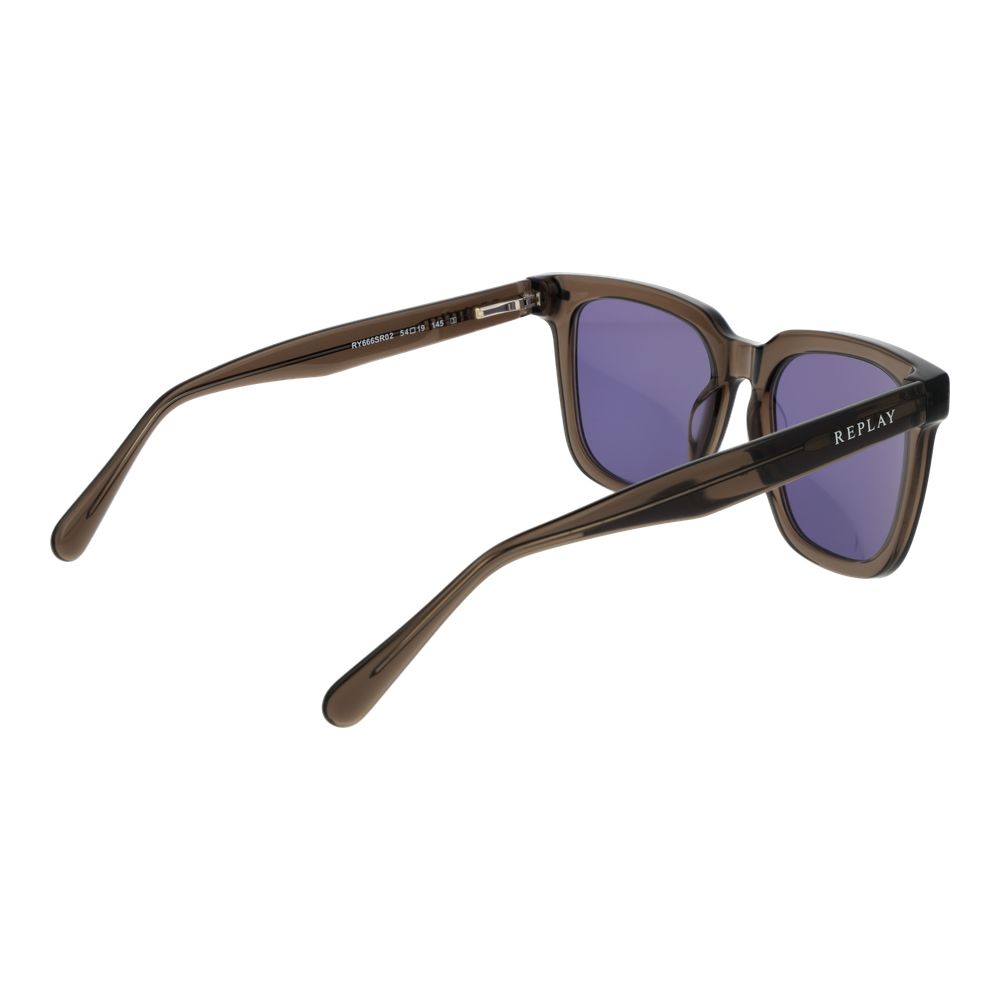 Replay Brown Plastic Sunglasses | Regal Royce