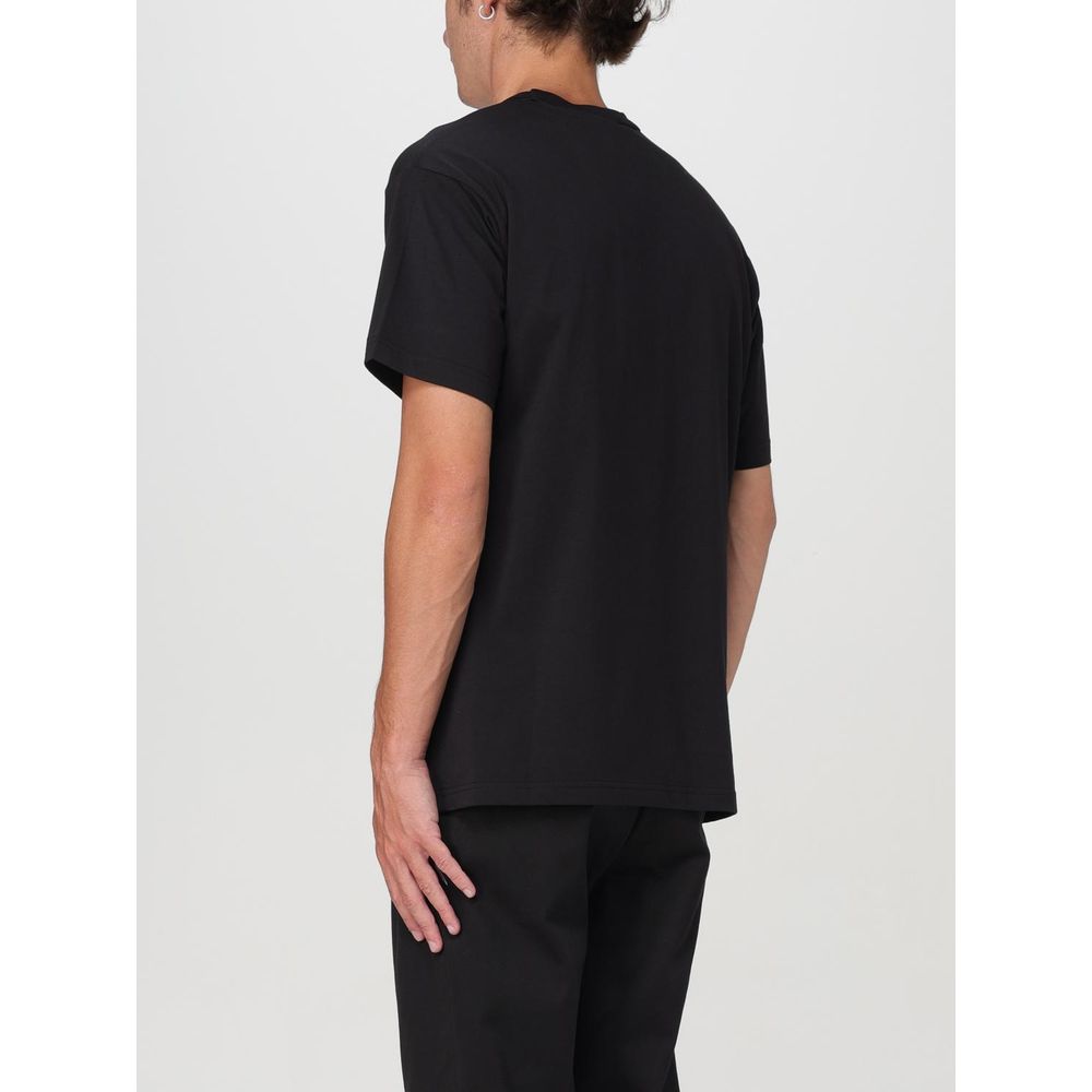 Versace Jeans Black Cotton T-Shirt | Regal Royce