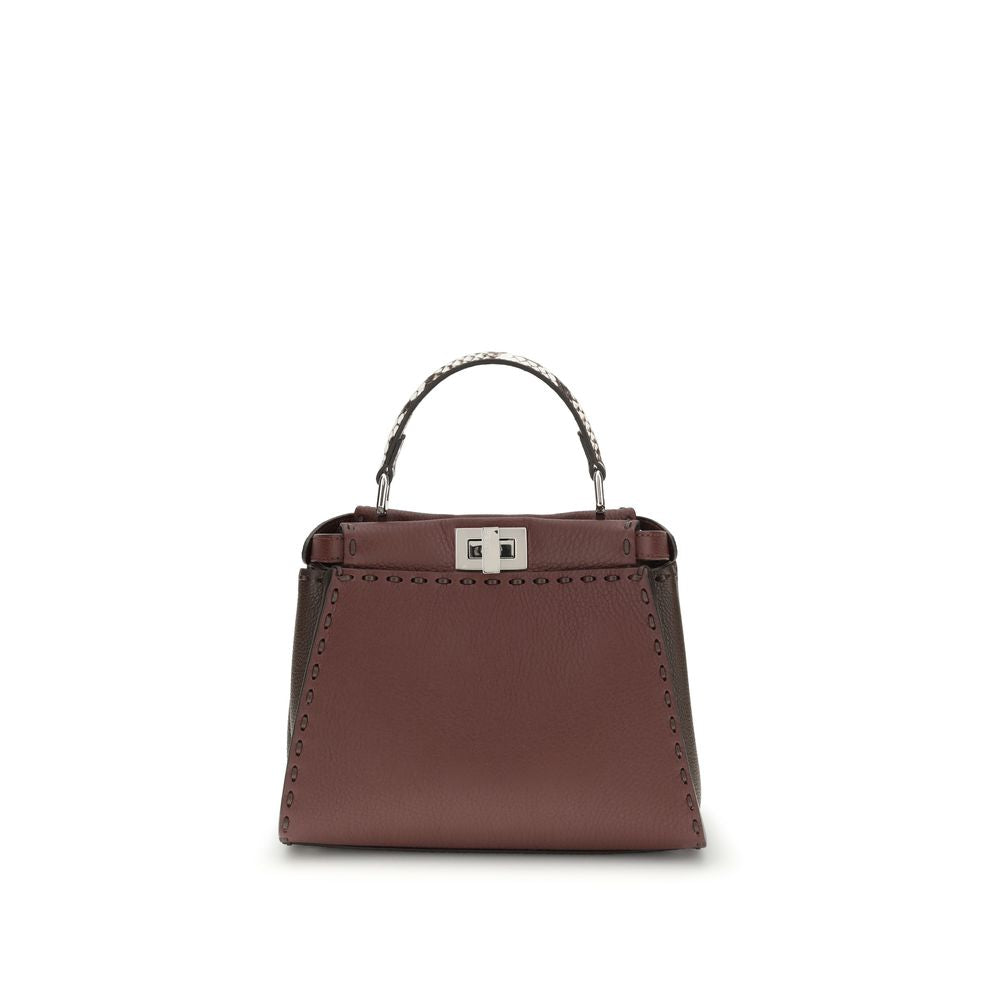 Fendi Brown Calf Leather Bos Taurus Shoulder Bag | Regal Royce