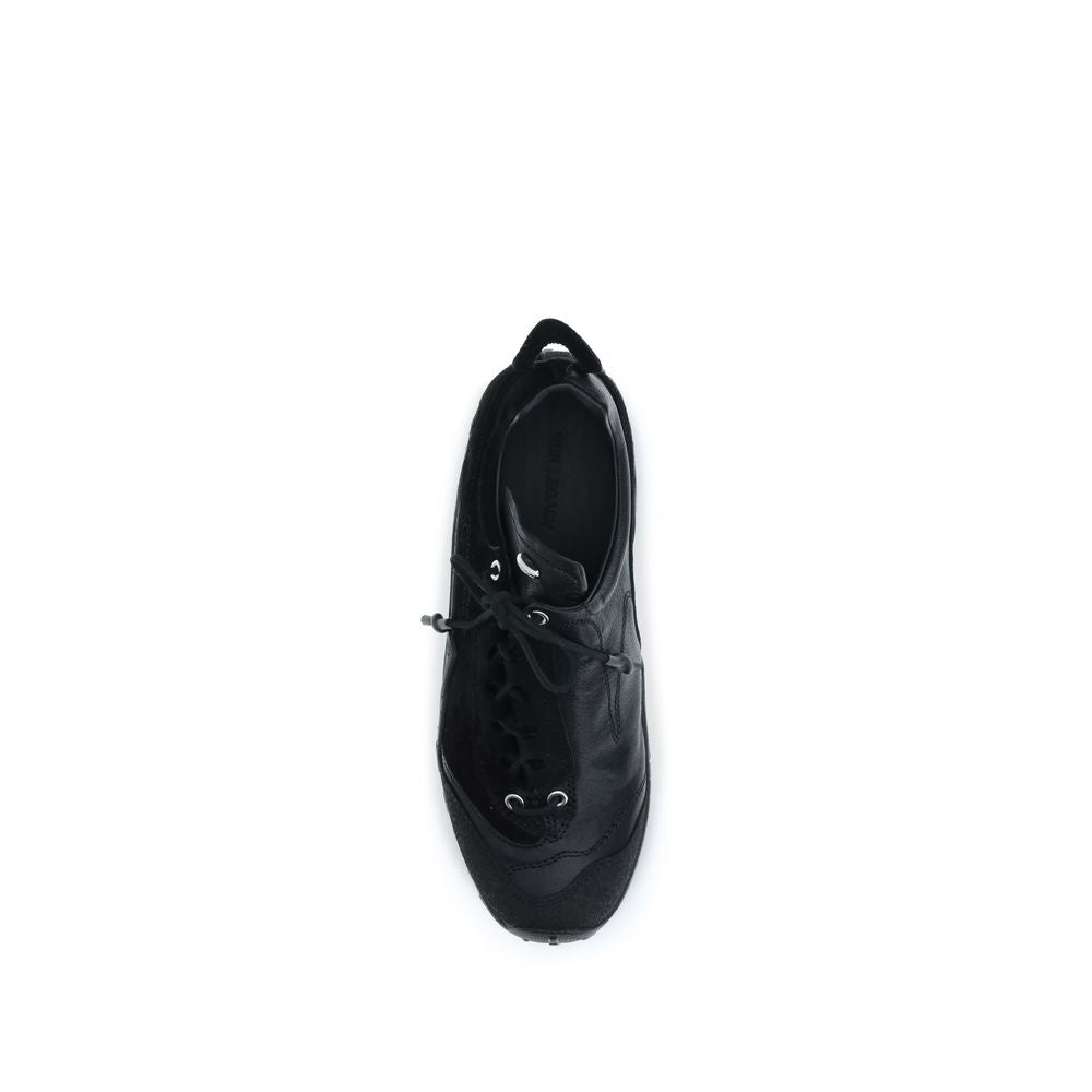 Our Legacy Black Goatskin Athletic Sneakers | Regal Royce