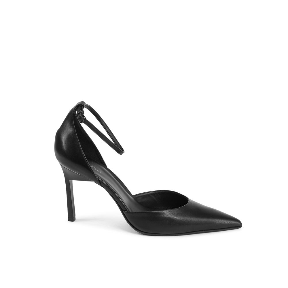 Calvin Klein Black Leather High Heel Pumps | Regal Royce