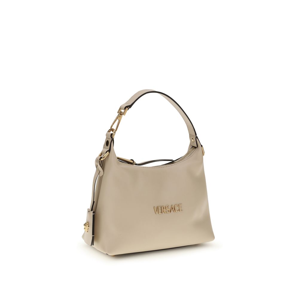 Versace Cream Calf Leather Bos Taurus Handbag | Regal Royce