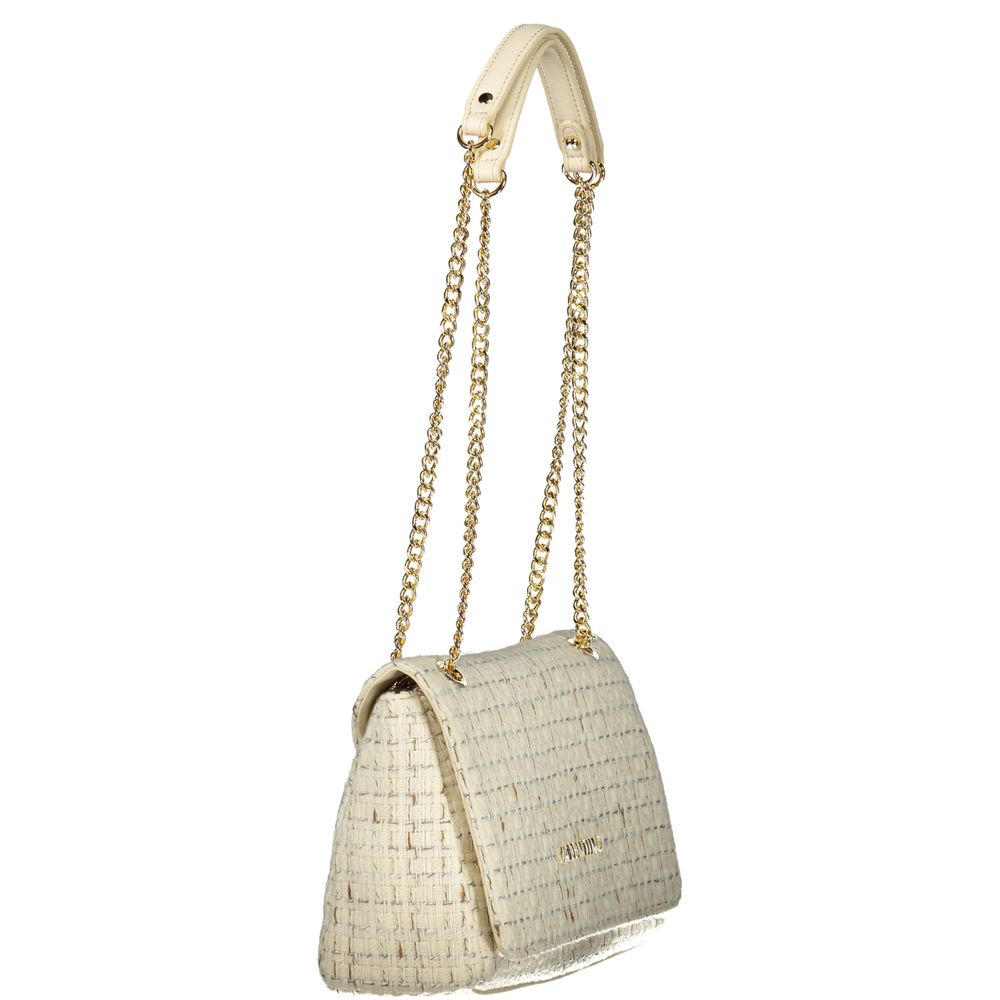 Mario Valentino Bianco Polyurethane Women Shoulder Bag | Regal Royce
