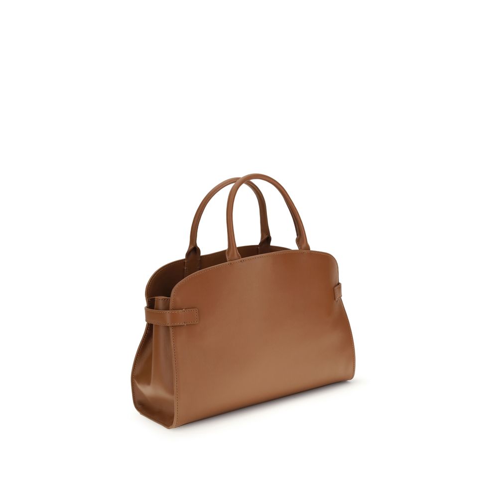 Coccinelle Brown Calf Leather Bos Taurus Handbag | Regal Royce