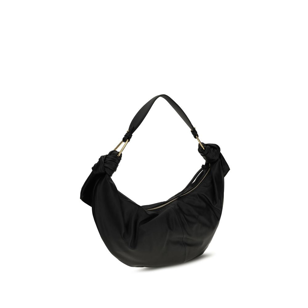 Coccinelle Black Calf Leather Bos Taurus Shoulder Bag | Regal Royce