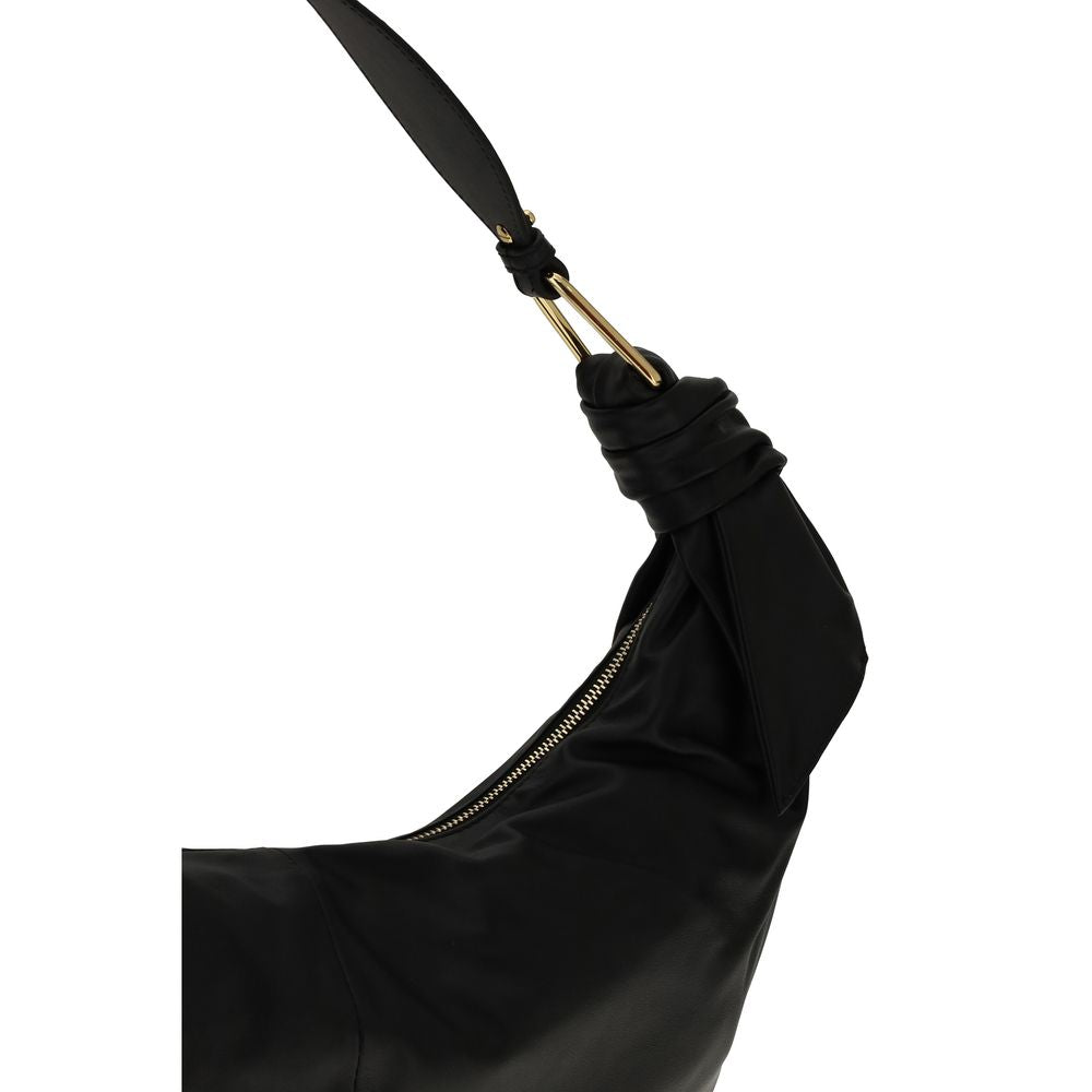Coccinelle Black Calf Leather Bos Taurus Shoulder Bag | Regal Royce
