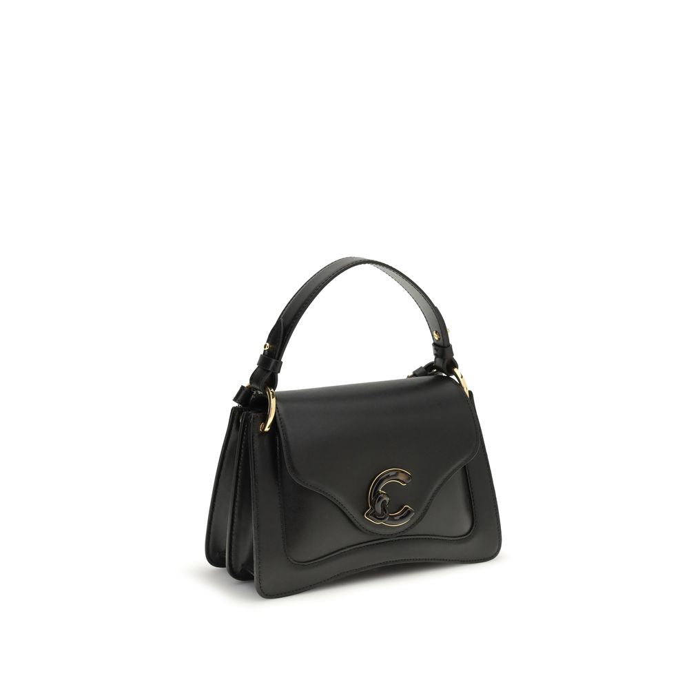 Coccinelle Black Calf Leather Bos Taurus Shoulder Bag | Regal Royce