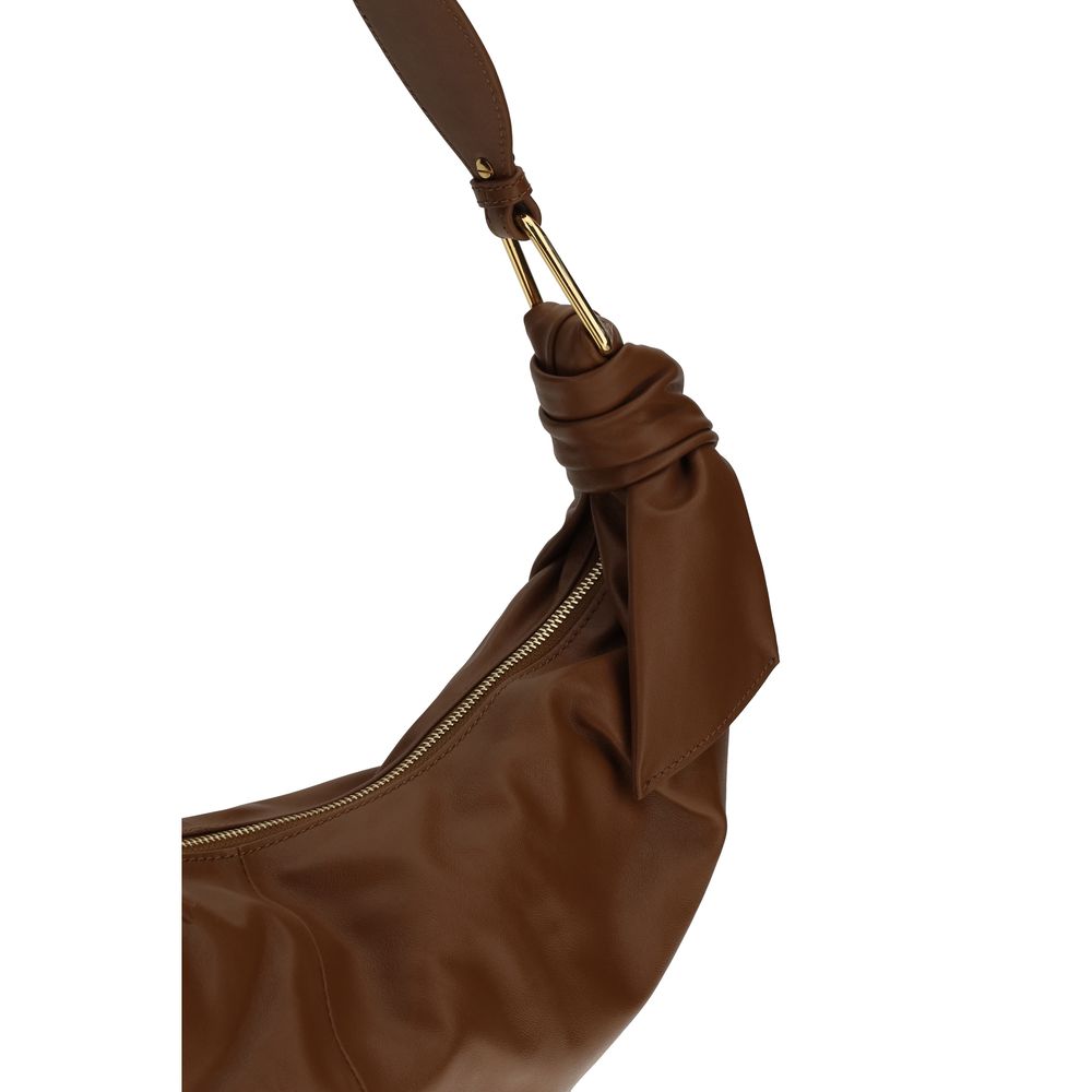 Coccinelle Brown Calf Leather Bos Taurus Shoulder Bag | Regal Royce