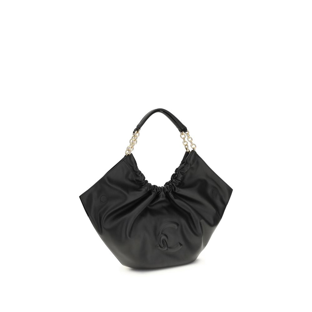 Coccinelle Black Calf Leather Bos Taurus Shoulder Bag | Regal Royce