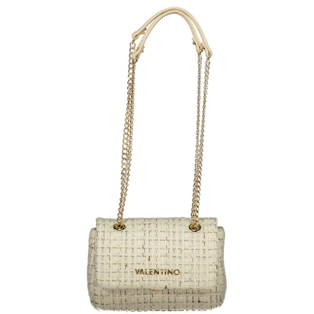 Mario Valentino Bianco Polyurethane Women Handbag | Regal Royce
