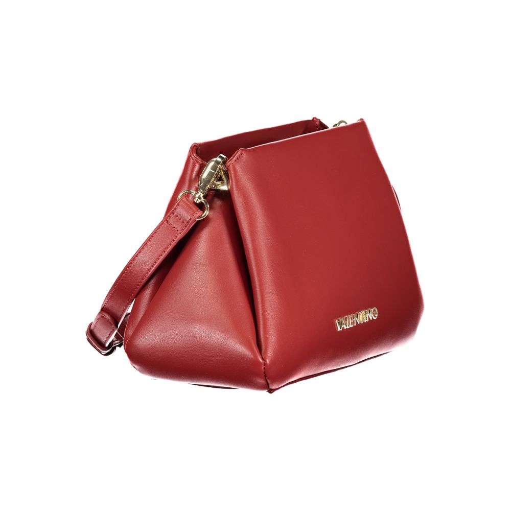 Mario Valentino Rosso Polyurethane Women Handbag | Regal Royce