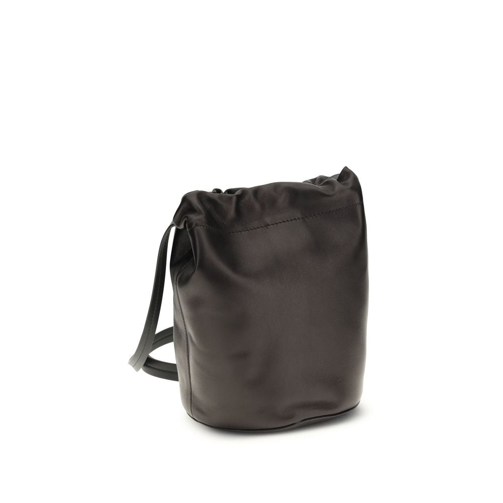 Margiela Black Calf Leather Bos Taurus Shoulder Bag | Regal Royce