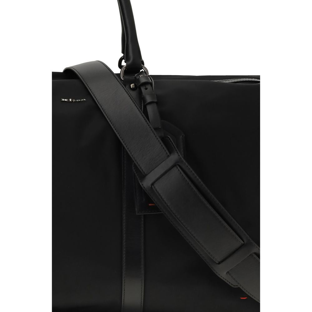 Kiton Black Nylon Luggage And Travel | Regal Royce
