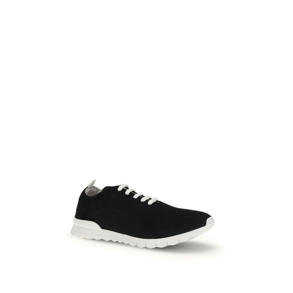 Kiton Black Rubber Athletic Sneakers | Regal Royce