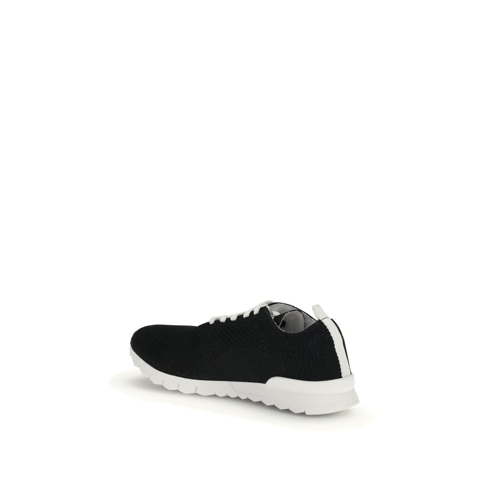 Kiton Black Rubber Athletic Sneakers | Regal Royce