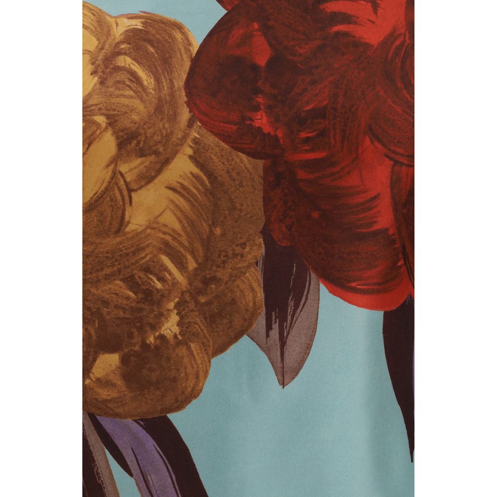 La Double J Multicolor Silk Casual Dress | Regal Royce