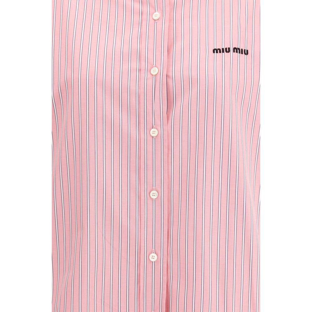 Miu Miu Multicolor Cotton Pattern Shirt | Regal Royce