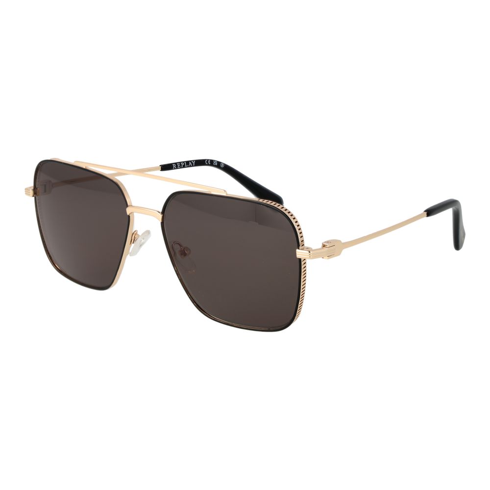 Replay Gold Metal Sunglasses | Regal Royce