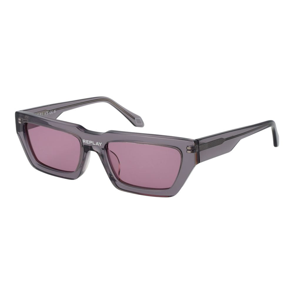 Replay Gray Plastic Sunglasses | Regal Royce