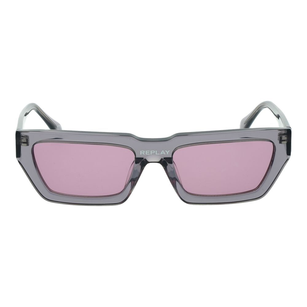 Replay Gray Plastic Sunglasses | Regal Royce