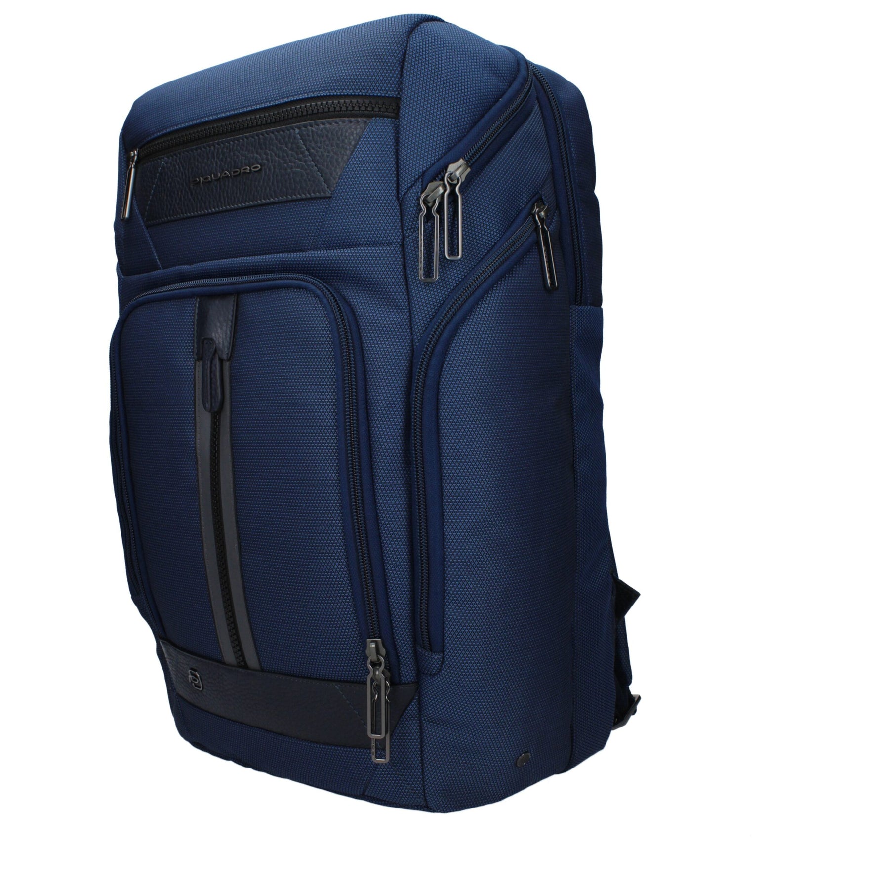 Piquadro Blue Fabric Backpack | Regal Royce